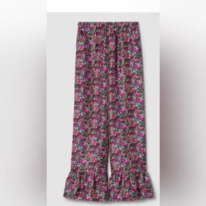 Gucci Pink and Green Floral Pajama Bottoms